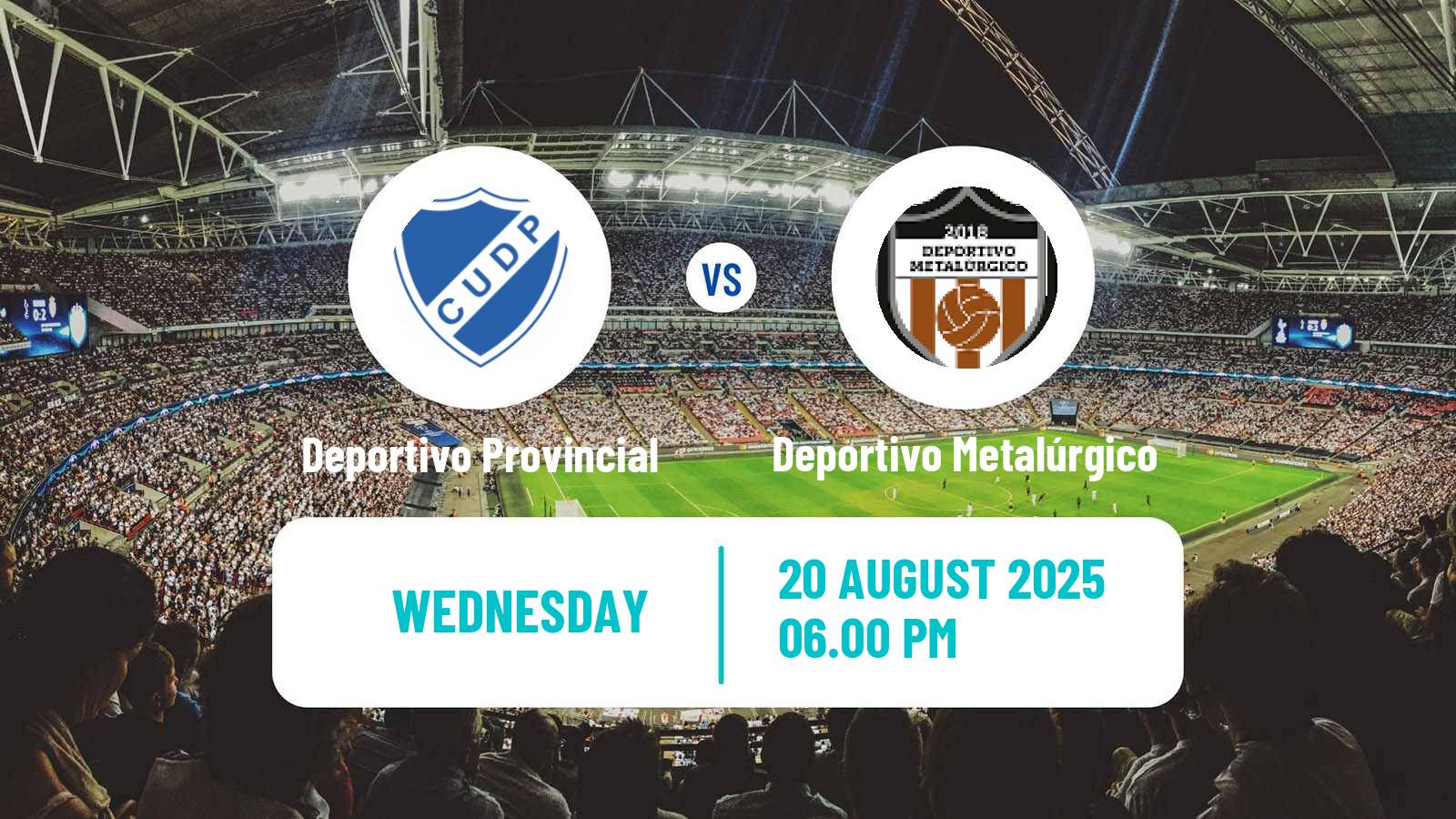 Football Argentinian Torneo Promocional Amateur Deportivo Provincial - Deportivo Metalúrgico