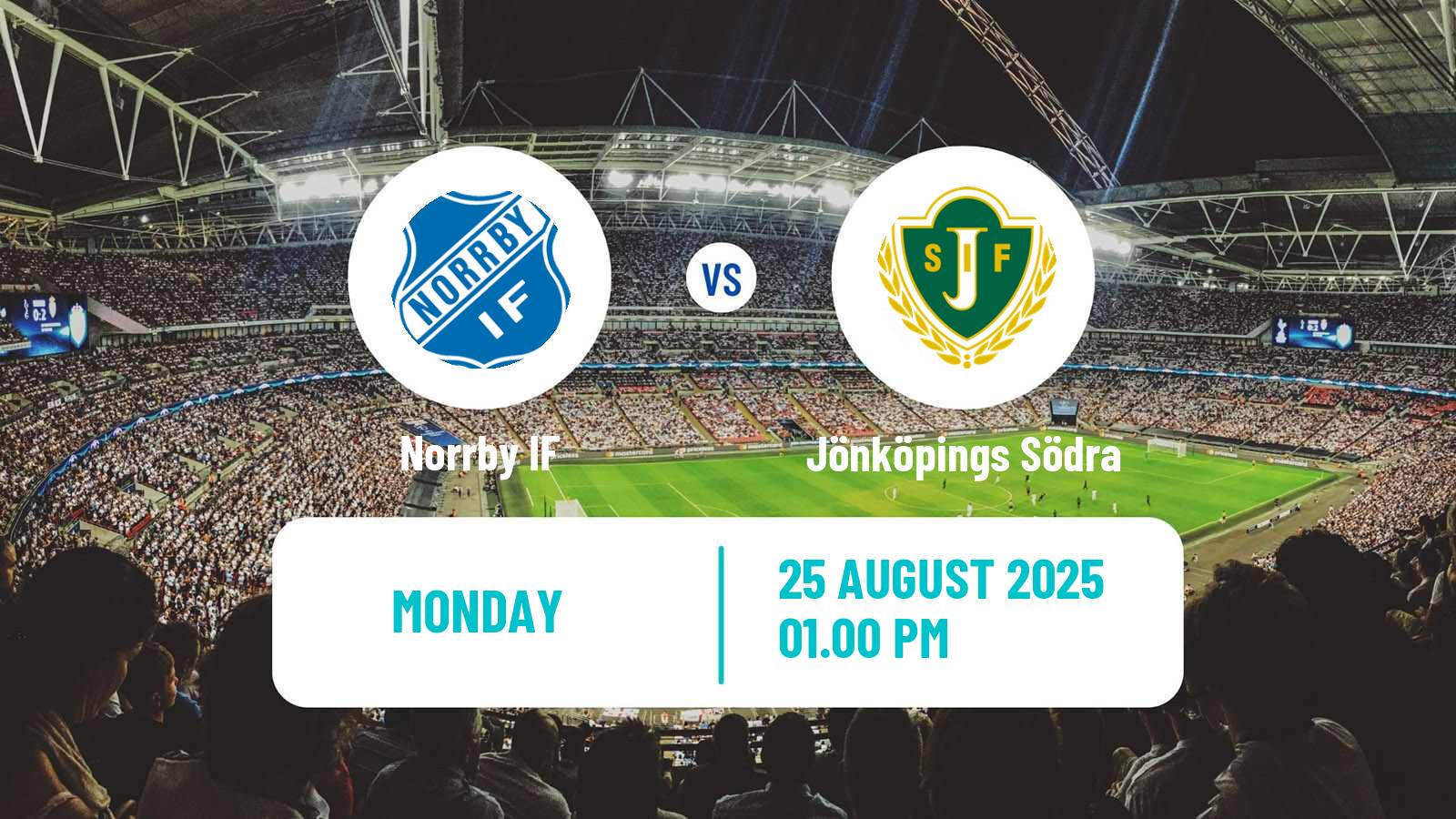 Football Swedish Division 1 Södra Norrby - Jönköpings Södra