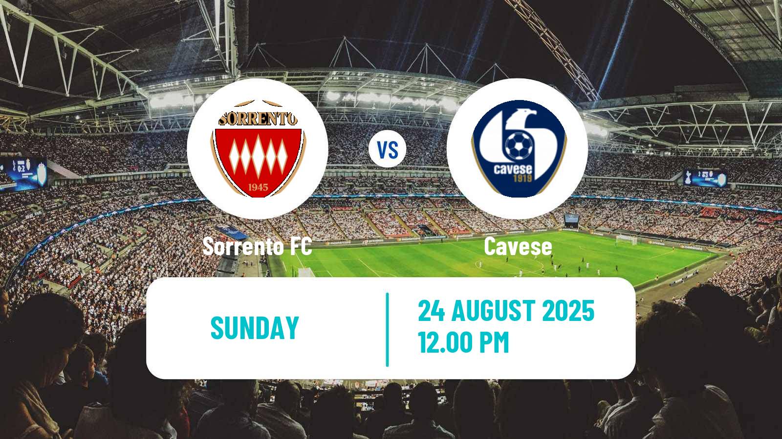 Football Italian Serie C Group C Sorrento - Cavese