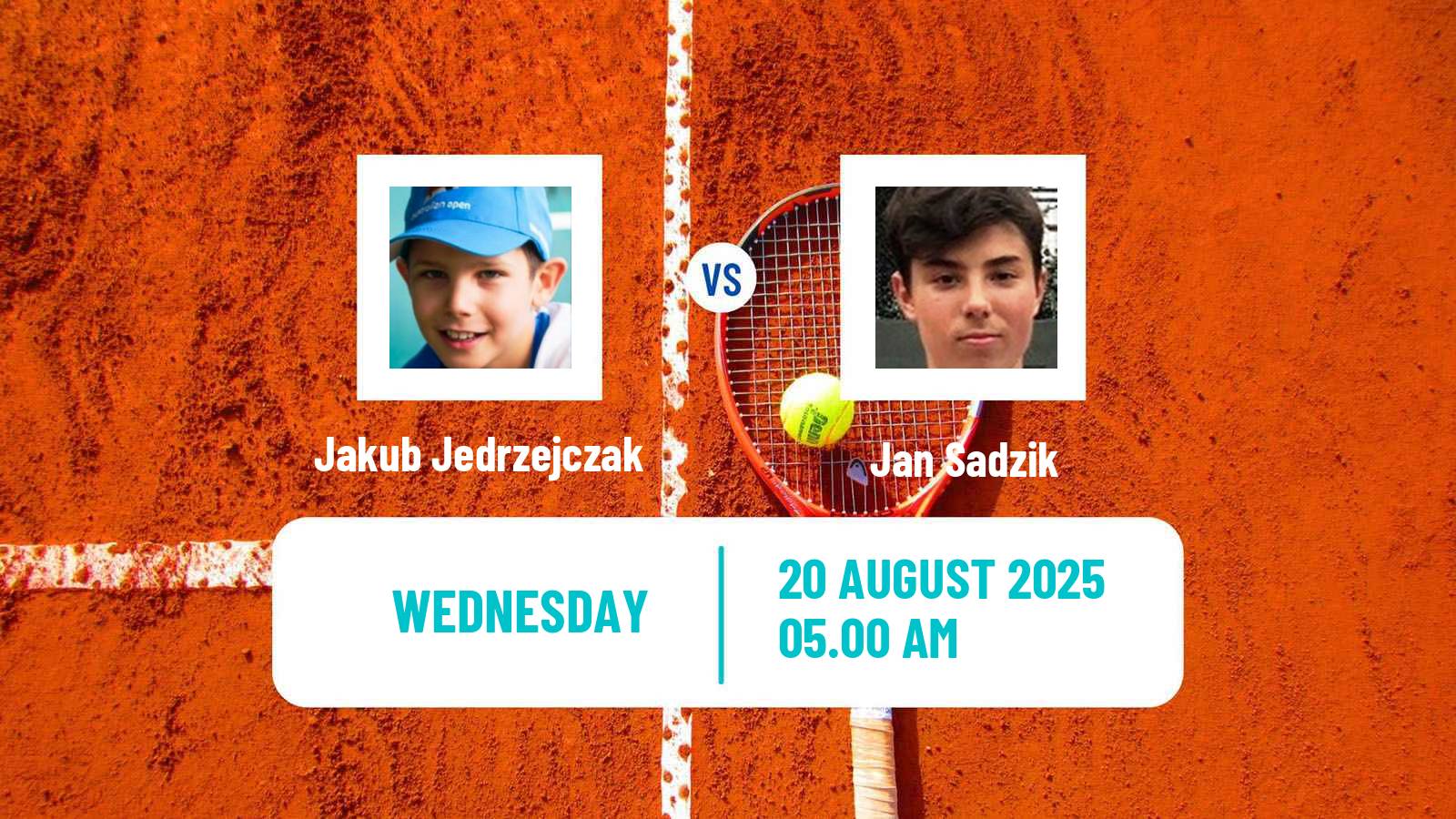 Tennis ITF M15 Krakow Men Jakub Jedrzejczak - Jan Sadzik