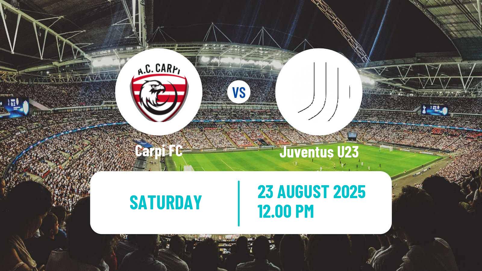 Football Italian Serie C Group B Carpi - Juventus U23