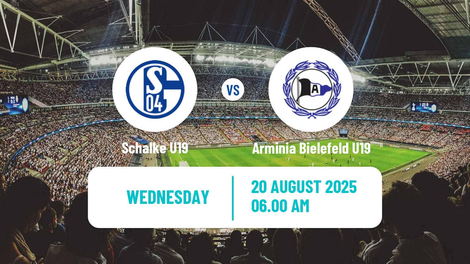 Football German DFB Youth League Schalke U19 - Arminia Bielefeld U19