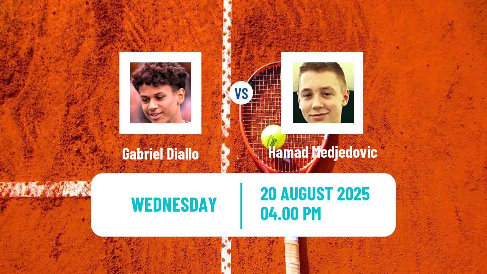 Tennis ATP Winston-Salem Gabriel Diallo - Hamad Medjedovic