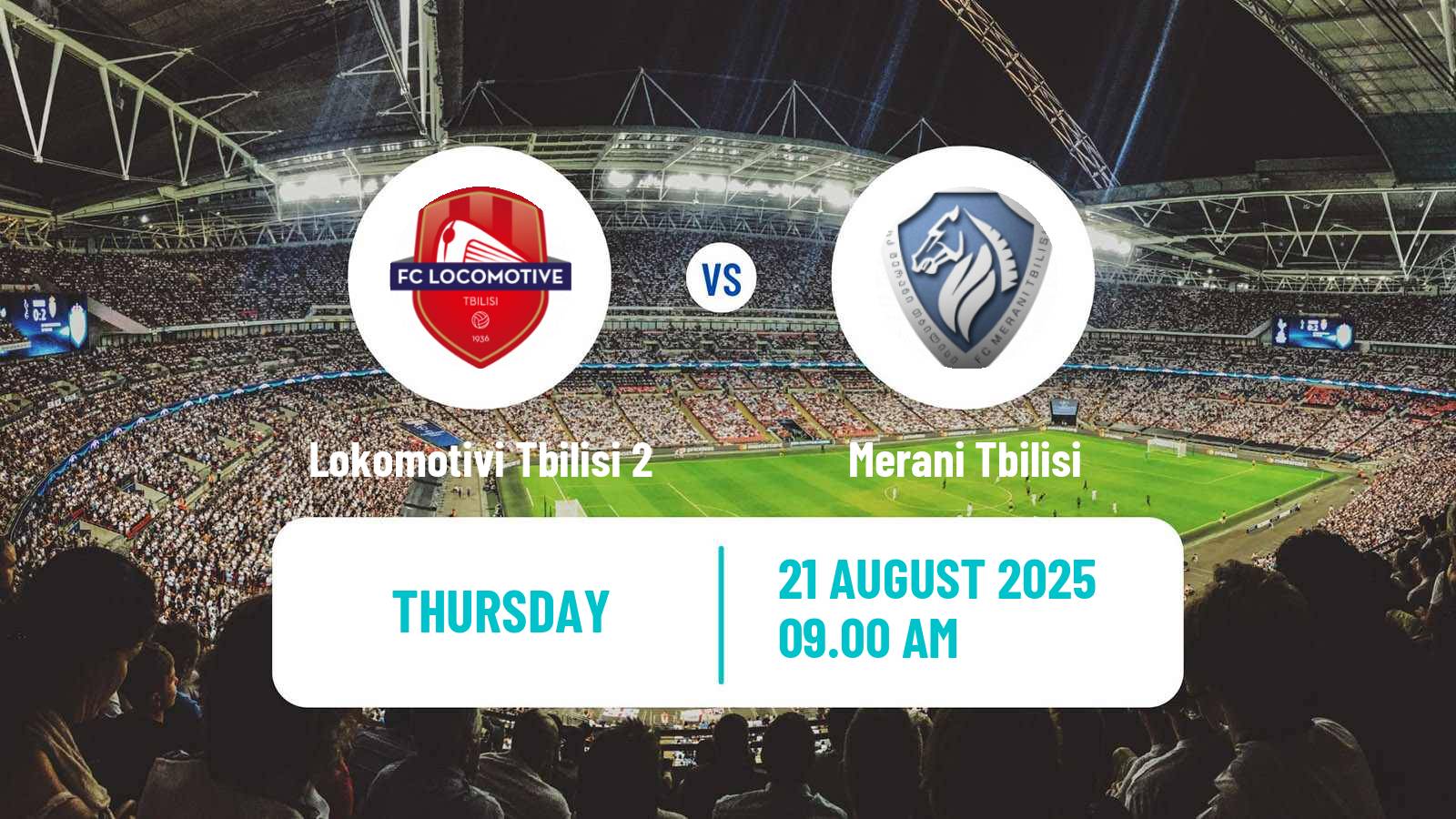 Football Georgian Liga 3 Lokomotivi Tbilisi 2 - Merani Tbilisi
