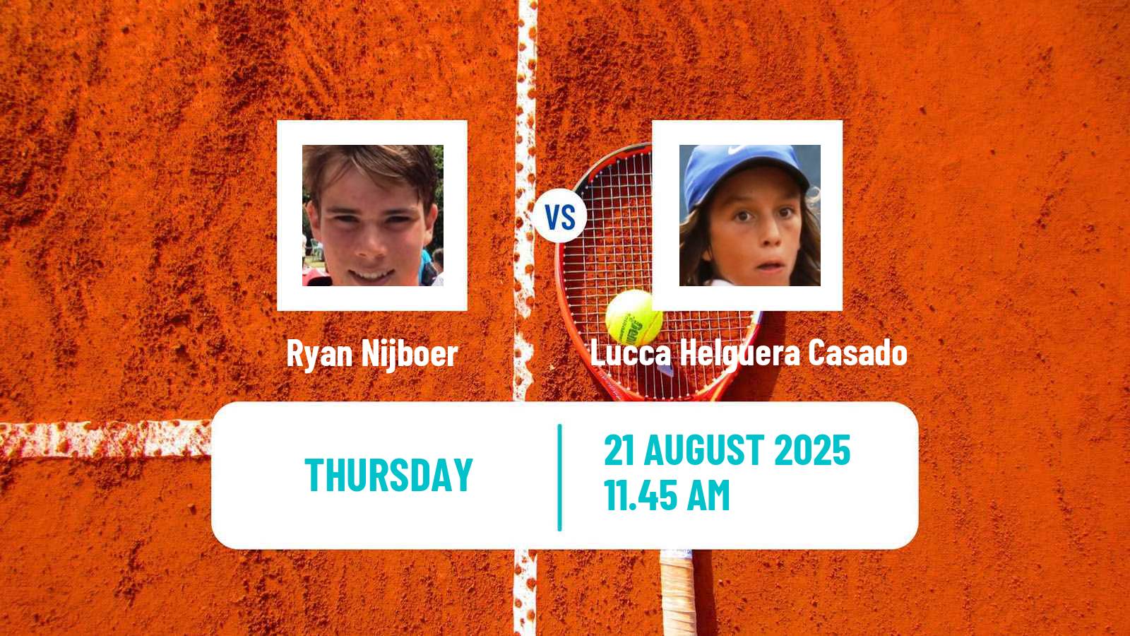 Tennis ITF M25 Santander Men Ryan Nijboer - Lucca Helguera Casado