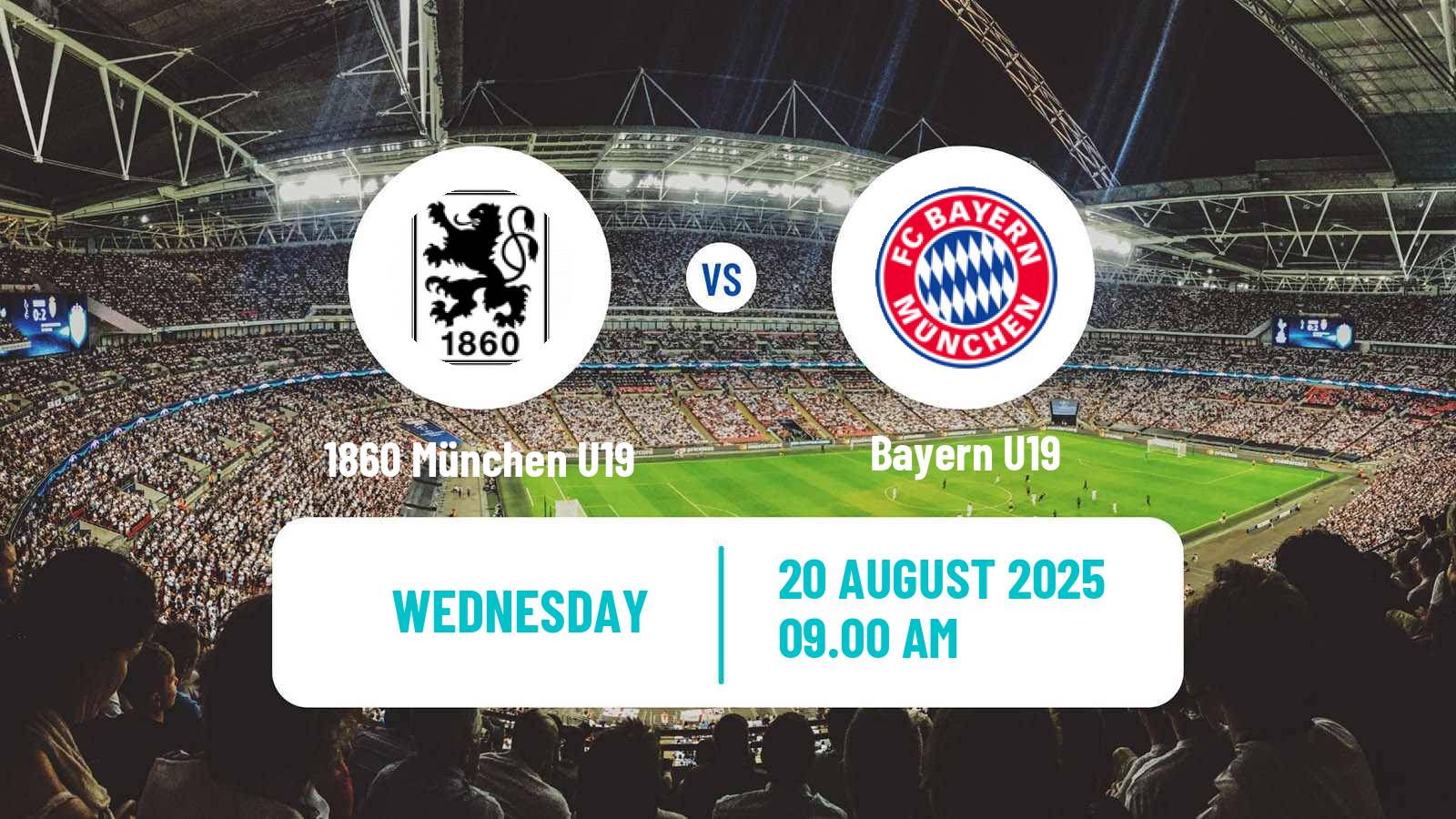 Football German DFB Youth League 1860 München U19 - Bayern U19