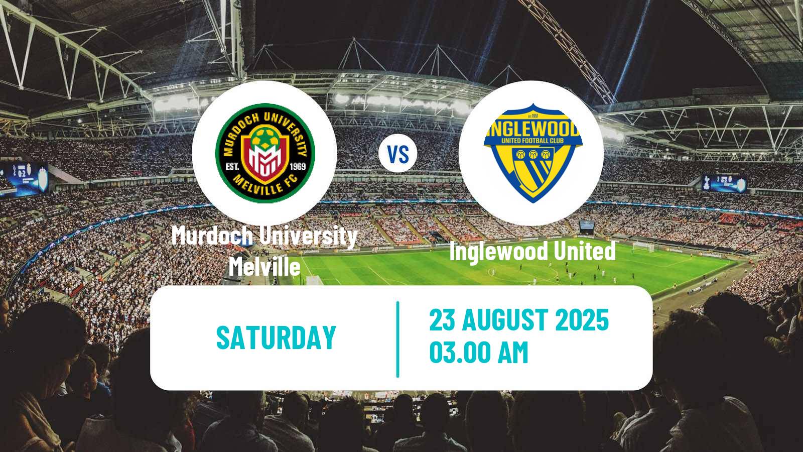 Football Australian WA State League Murdoch University Melville - Inglewood United