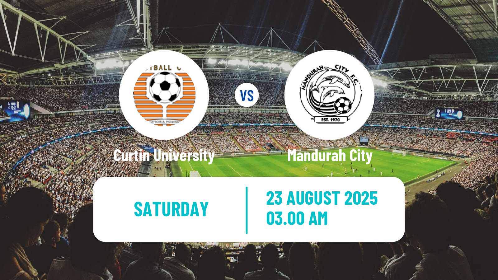 Football Australian WA State League Curtin University - Mandurah City