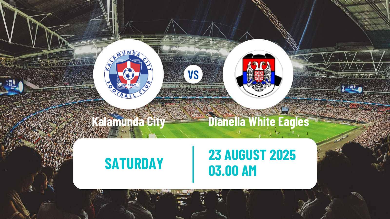 Football Australian WA State League Kalamunda City - Dianella White Eagles