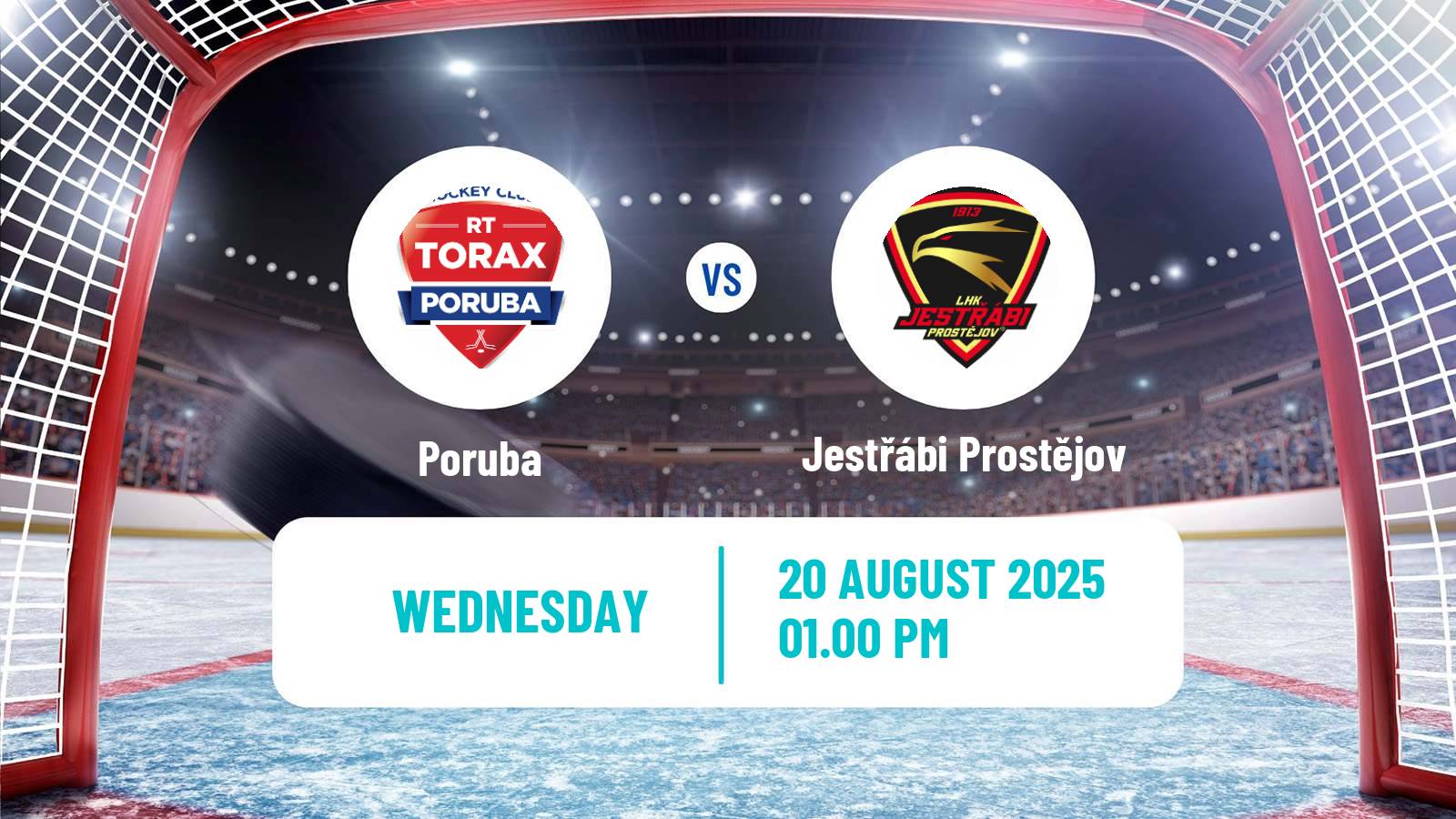 Hockey Club Friendly Ice Hockey Poruba - Jestřábi Prostějov