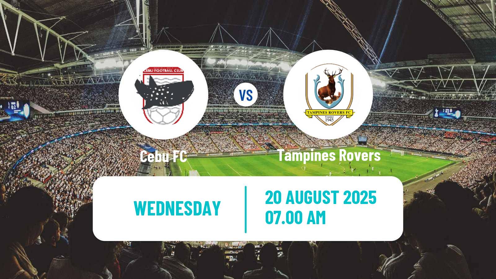 Football ASEAN Club Championship Cebu FC - Tampines Rovers