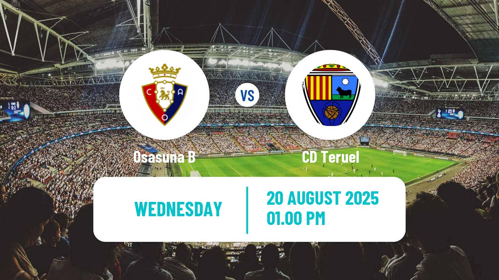 Football Club Friendly Osasuna B - Teruel