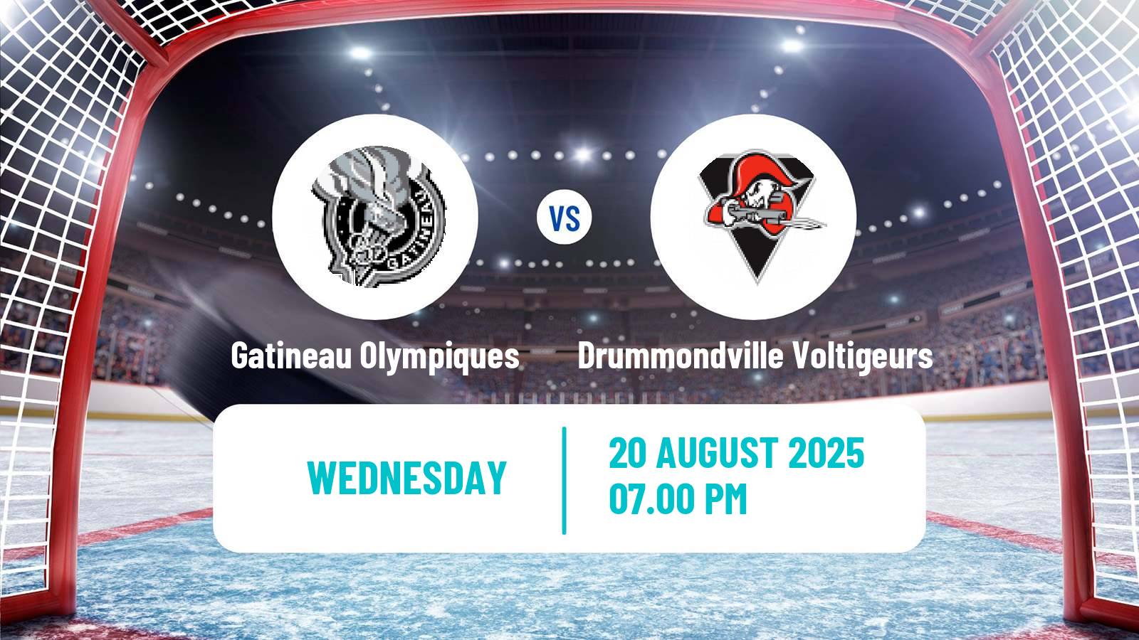 Hockey QMJHL Gatineau Olympiques - Drummondville Voltigeurs