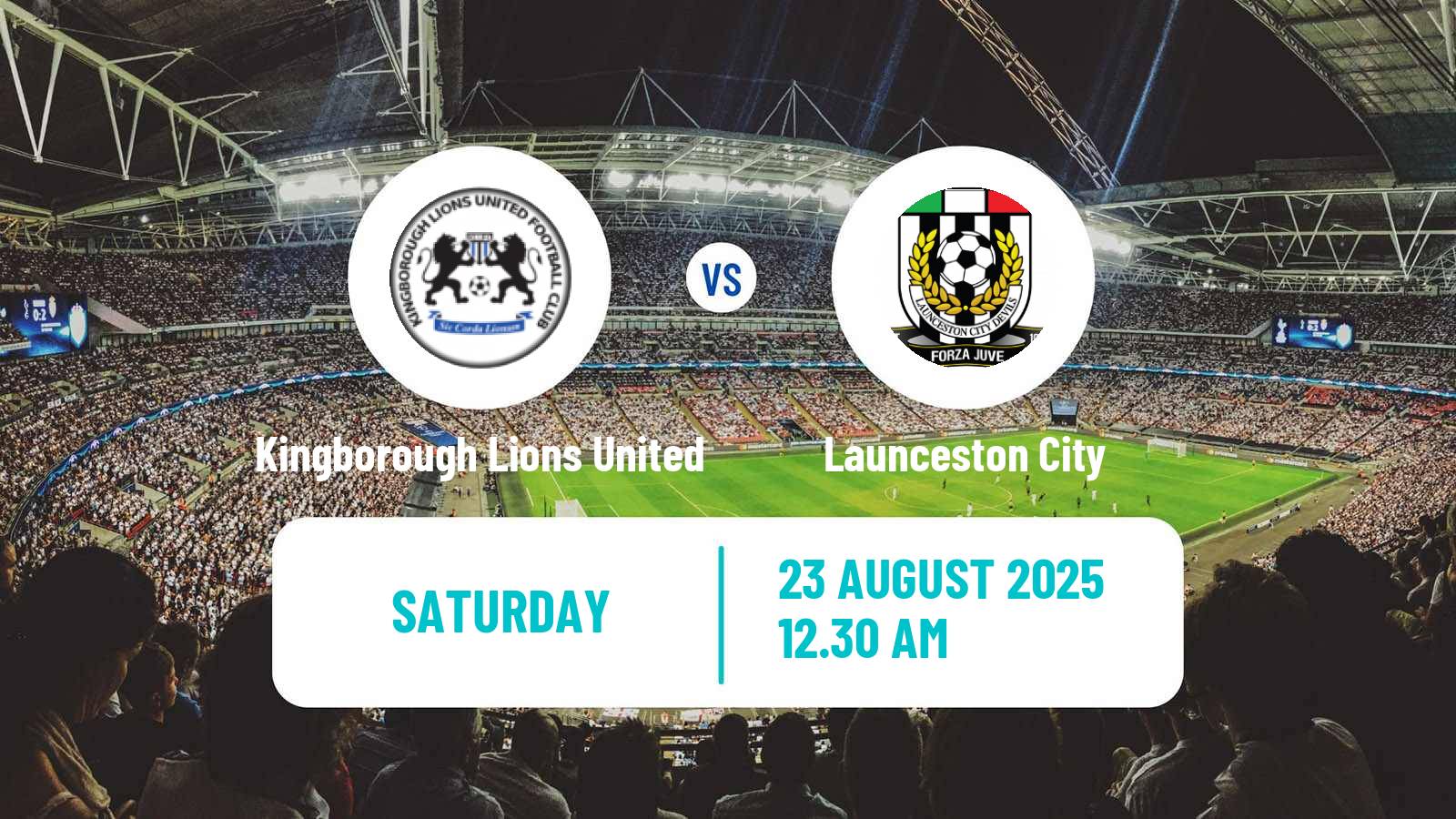 Football Australian NPL Tasmania Kingborough Lions United - Launceston City