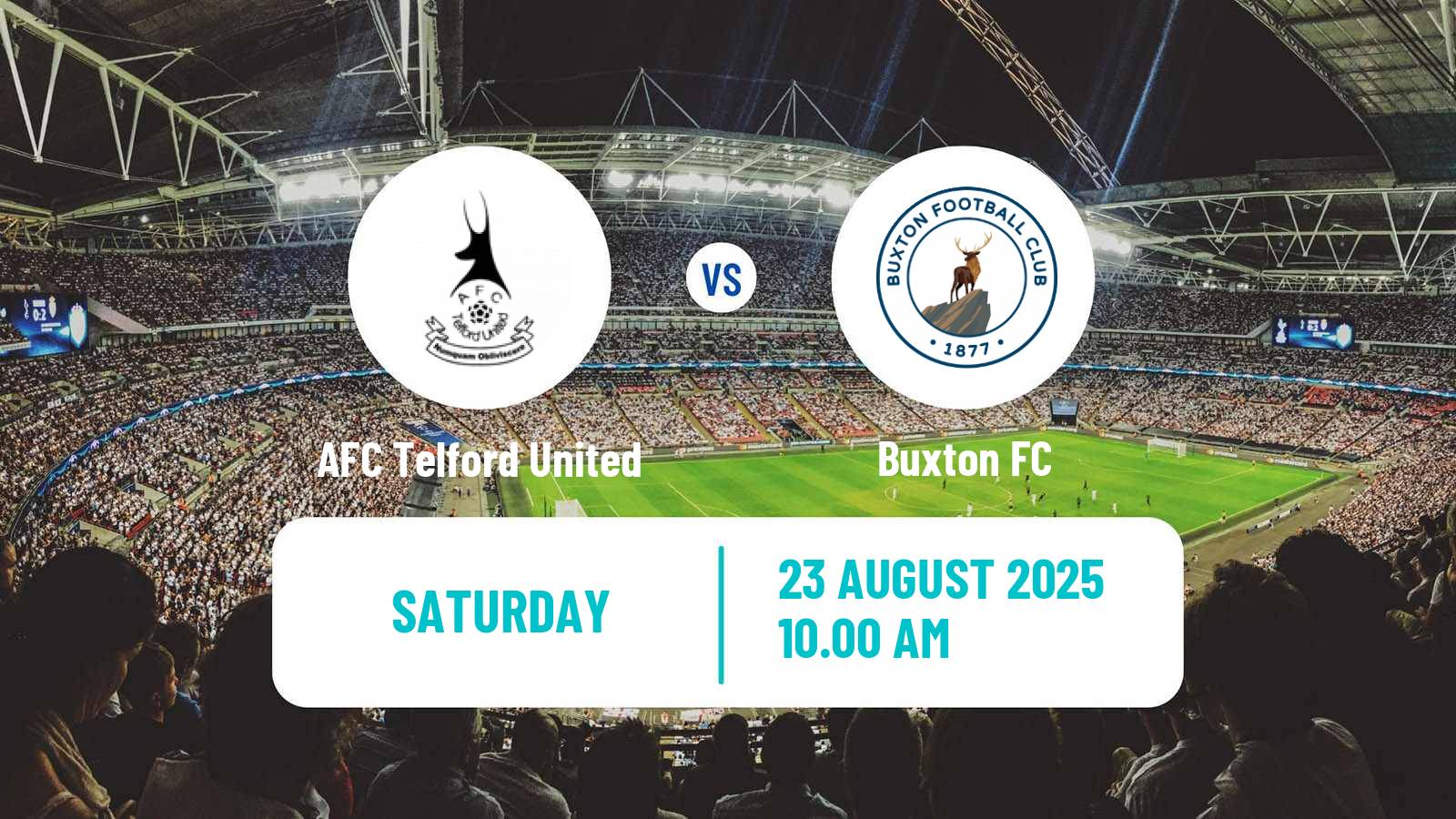 Football English National League North AFC Telford United - Buxton