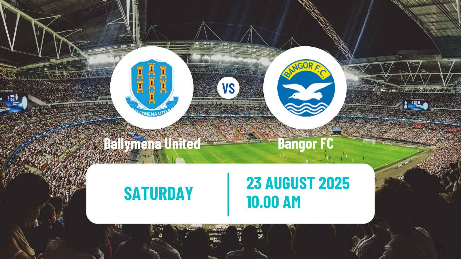 Football Northern Irish Premiership Ballymena United - Bangor
