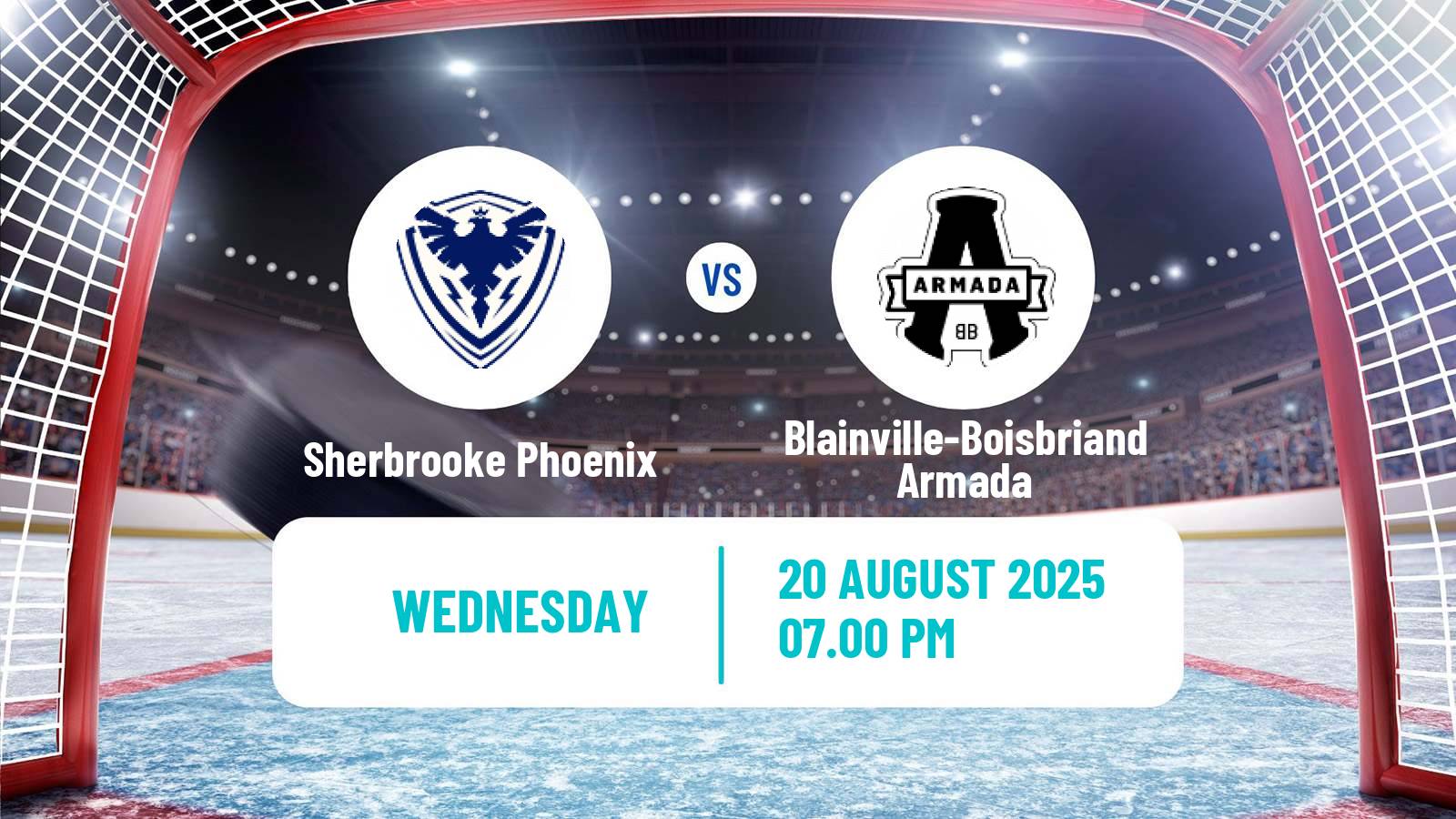 Hockey QMJHL Sherbrooke Phoenix - Blainville-Boisbriand Armada