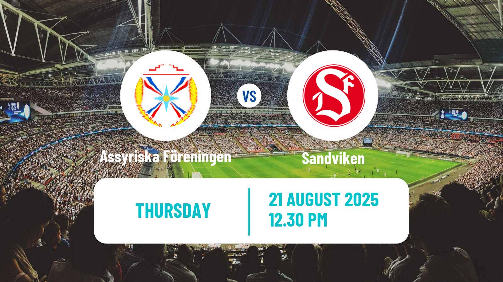 Football Svenska Cupen Assyriska Föreningen - Sandviken