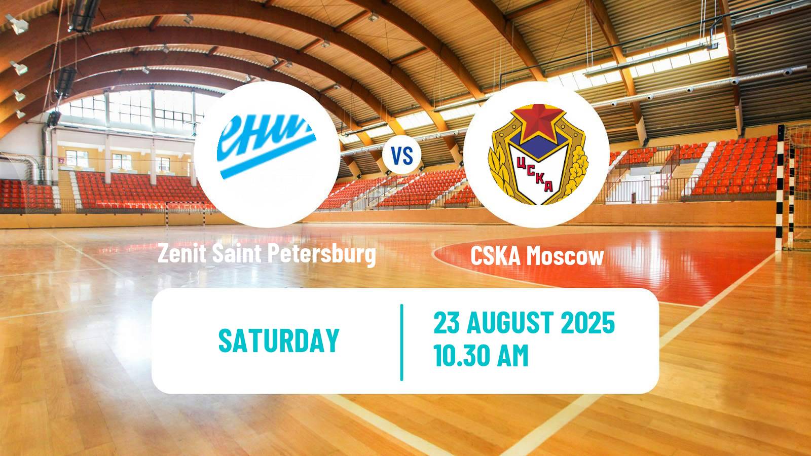 Handball Russian Super Cup Handball Zenit Saint Petersburg - CSKA Moscow