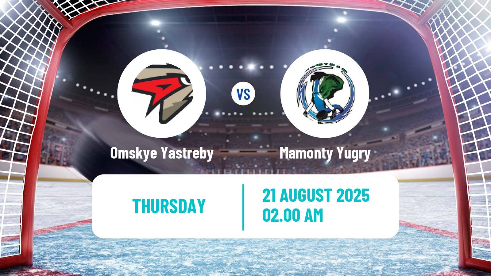 Hockey Club Friendly Ice Hockey Omskye Yastreby - Mamonty Yugry