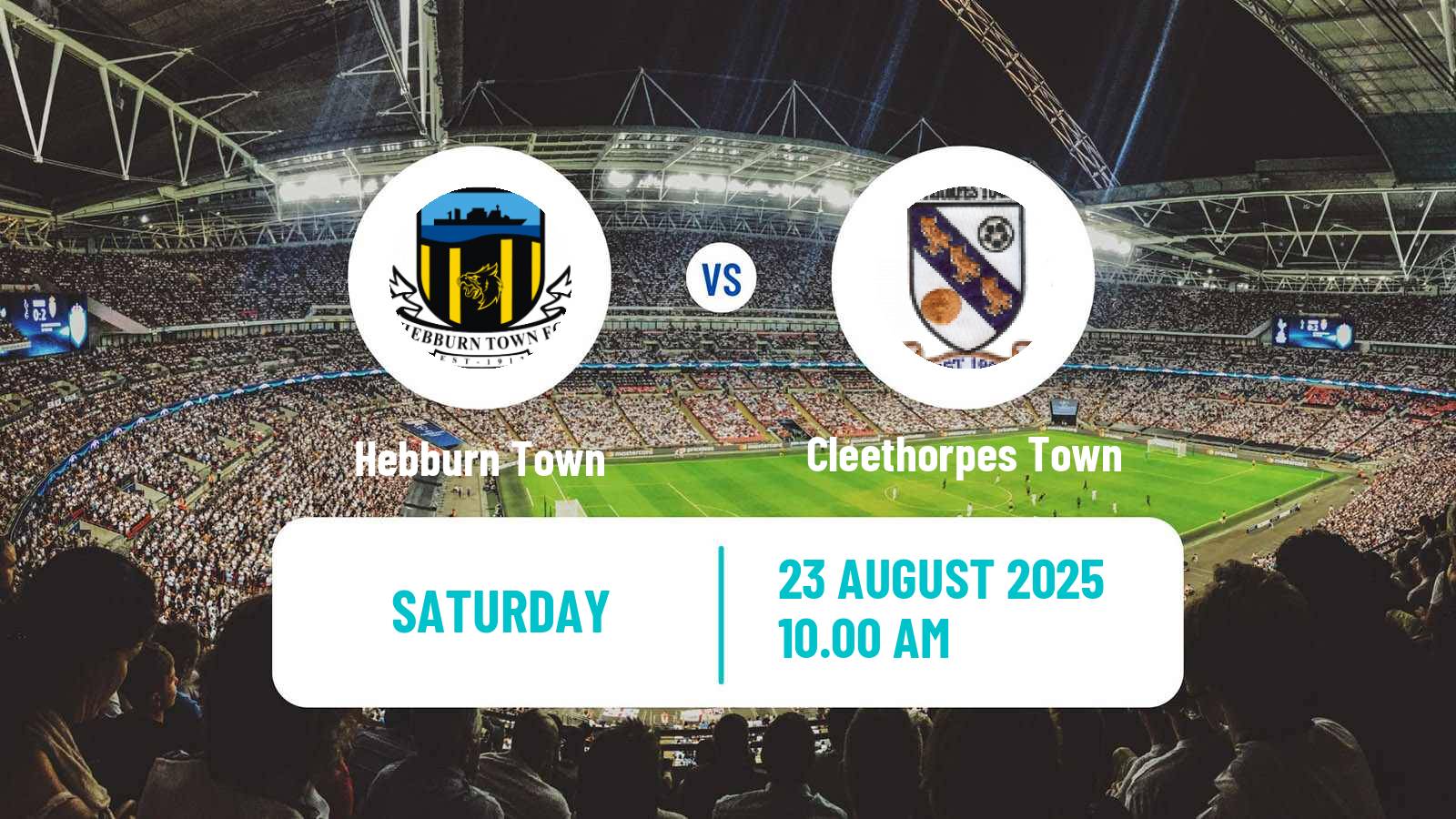 Football English NPL Premier Division Hebburn Town - Cleethorpes Town