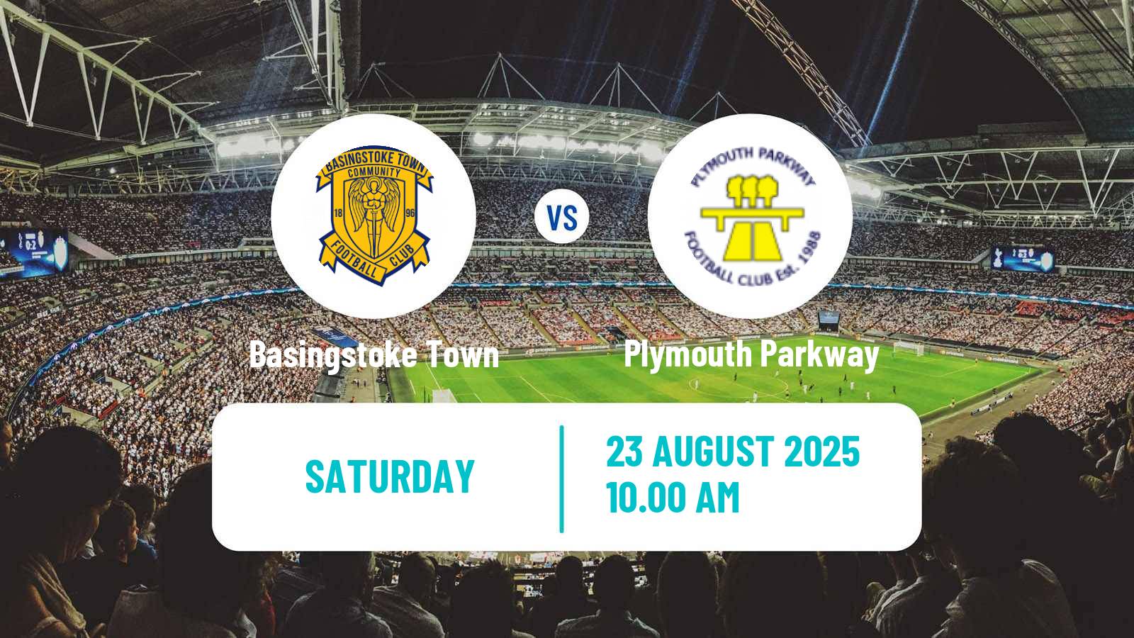 Football English Southern League South Division Basingstoke Town - Plymouth Parkway
