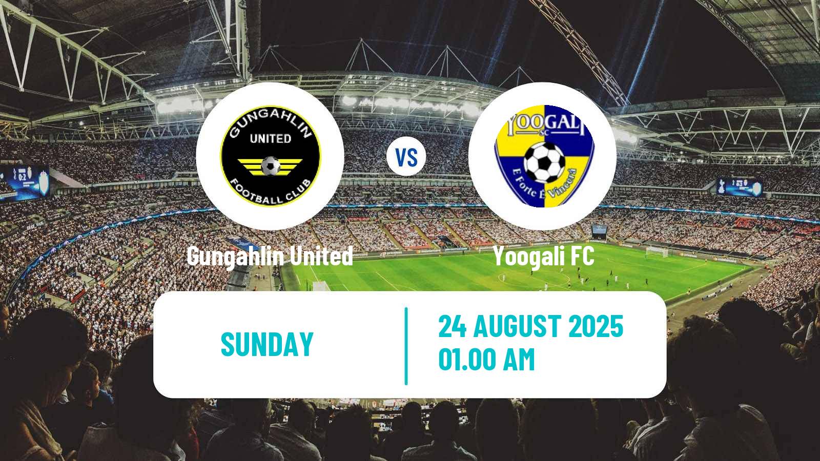 Football Australian NPL ACT Gungahlin United - Yoogali