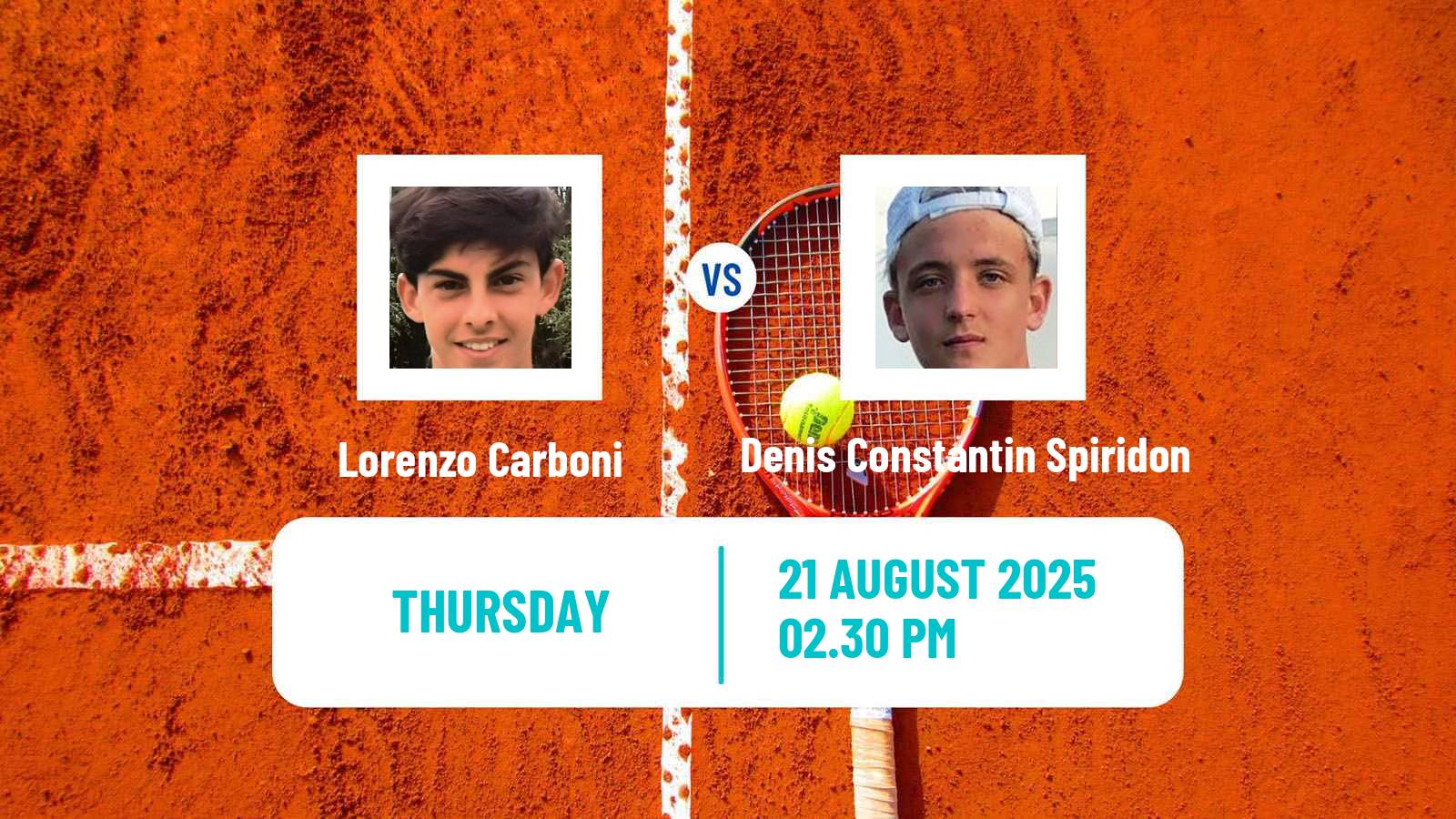 Tennis ITF M25 Lesa Men Lorenzo Carboni - Denis Constantin Spiridon