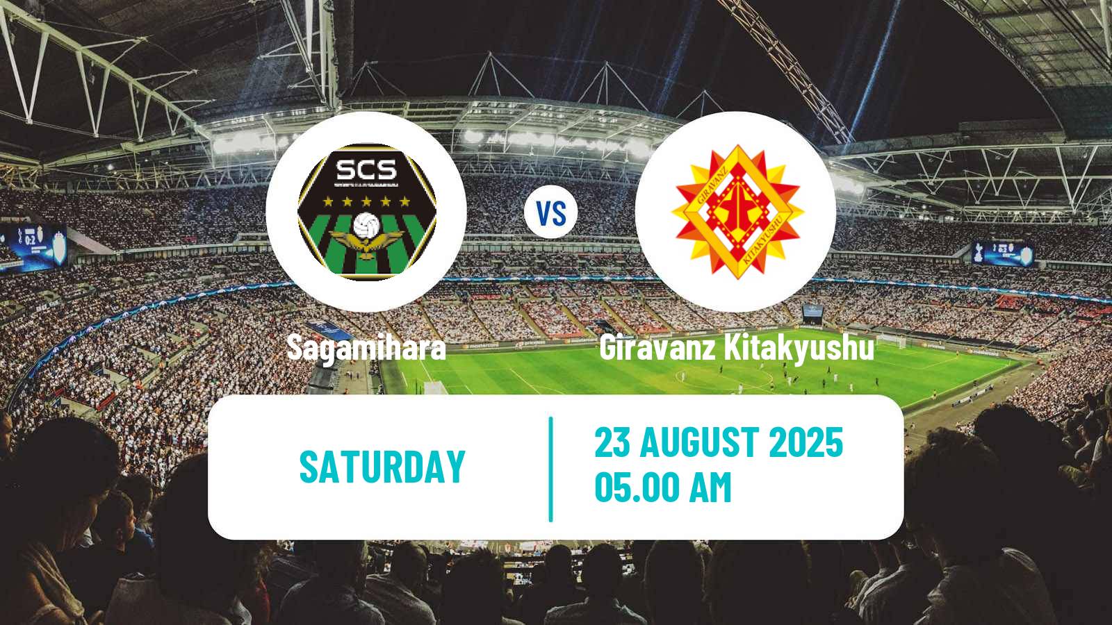 Football Japan J3 League Sagamihara - Giravanz Kitakyushu