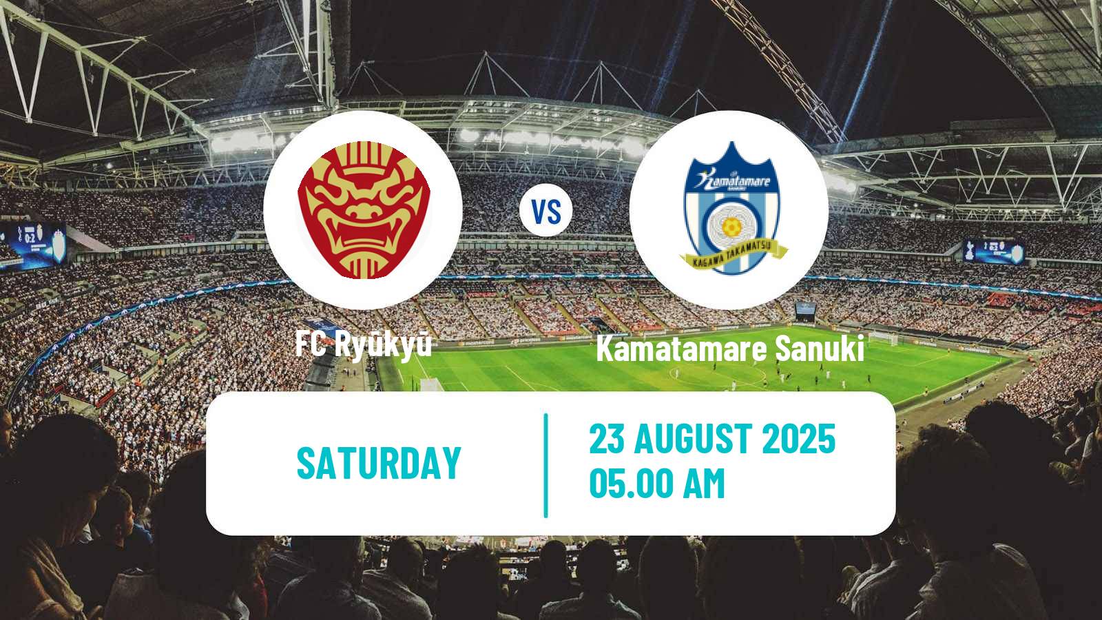 Football Japan J3 League Ryūkyū - Kamatamare Sanuki