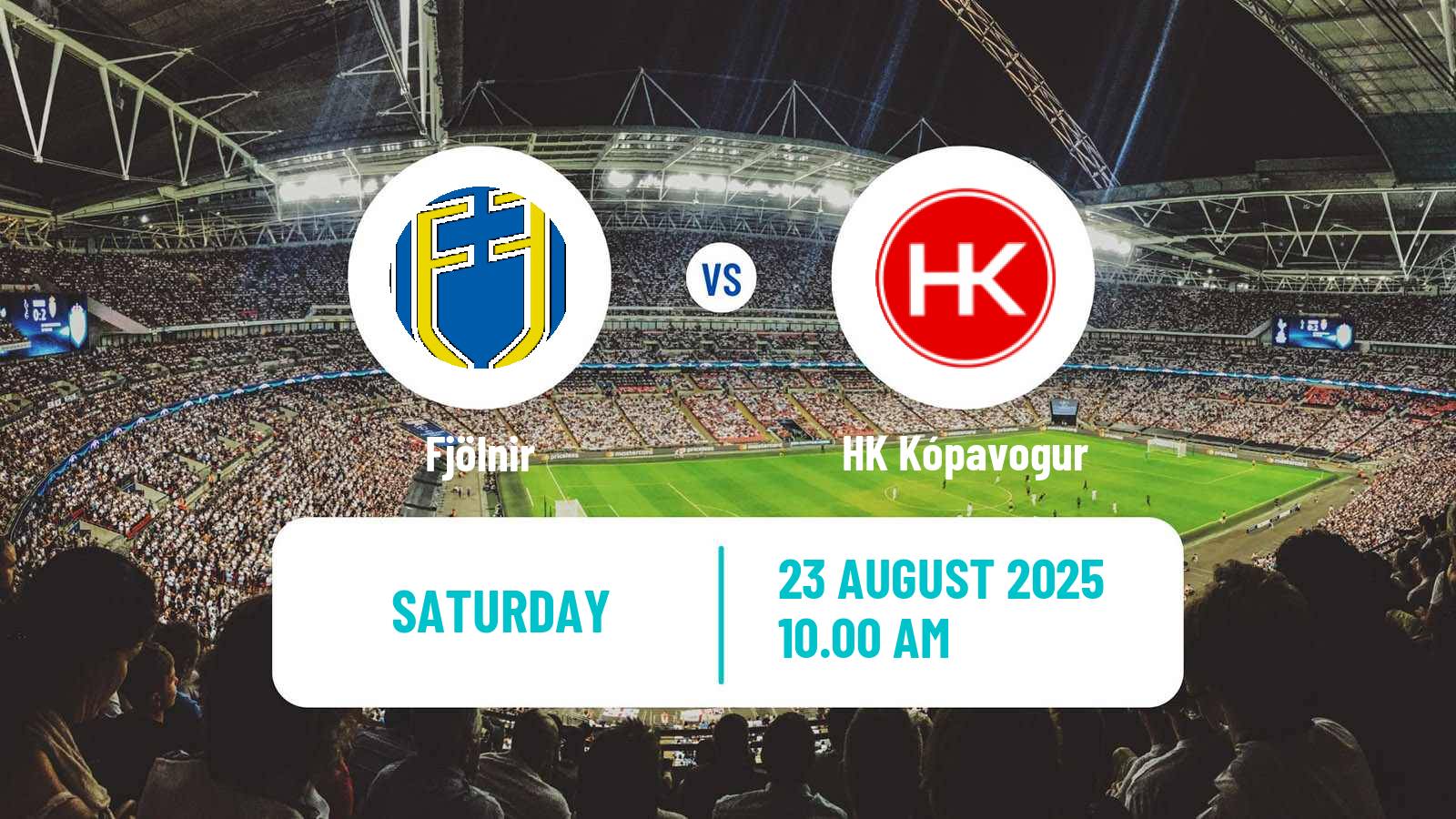 Football Icelandic Lengjudeildin Fjölnir - HK Kópavogur