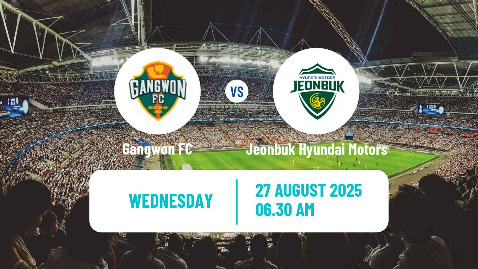 Football South Korean Cup Gangwon - Jeonbuk Hyundai Motors