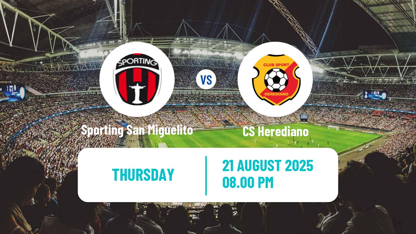Football CONCACAF Central American Cup Sporting San Miguelito - Herediano