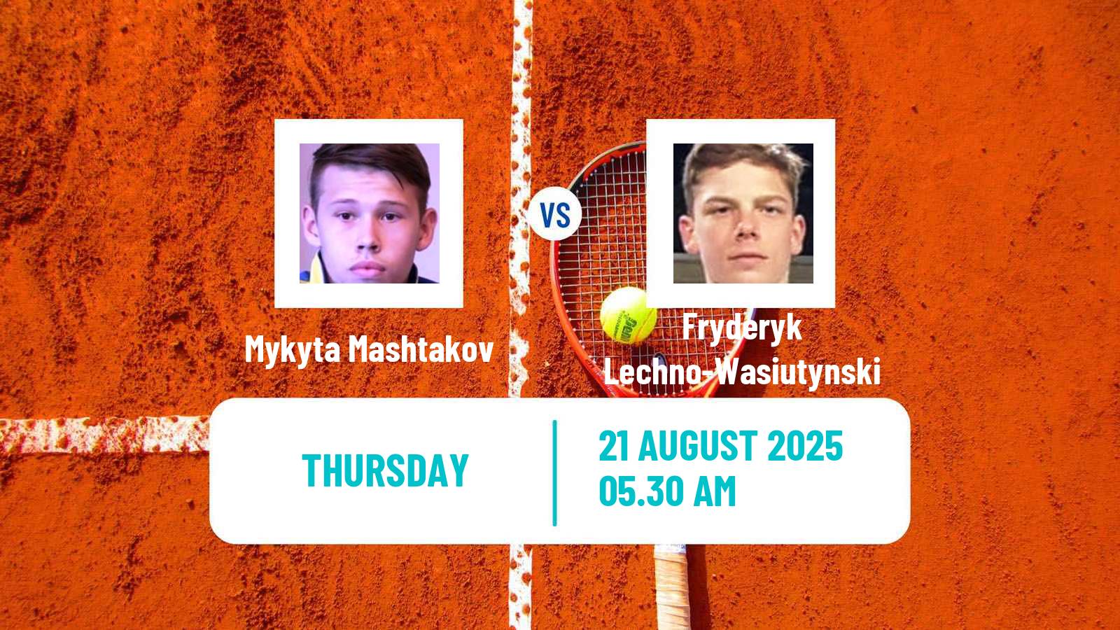 Tennis ITF M15 Krakow Men Mykyta Mashtakov - Fryderyk Lechno-Wasiutynski