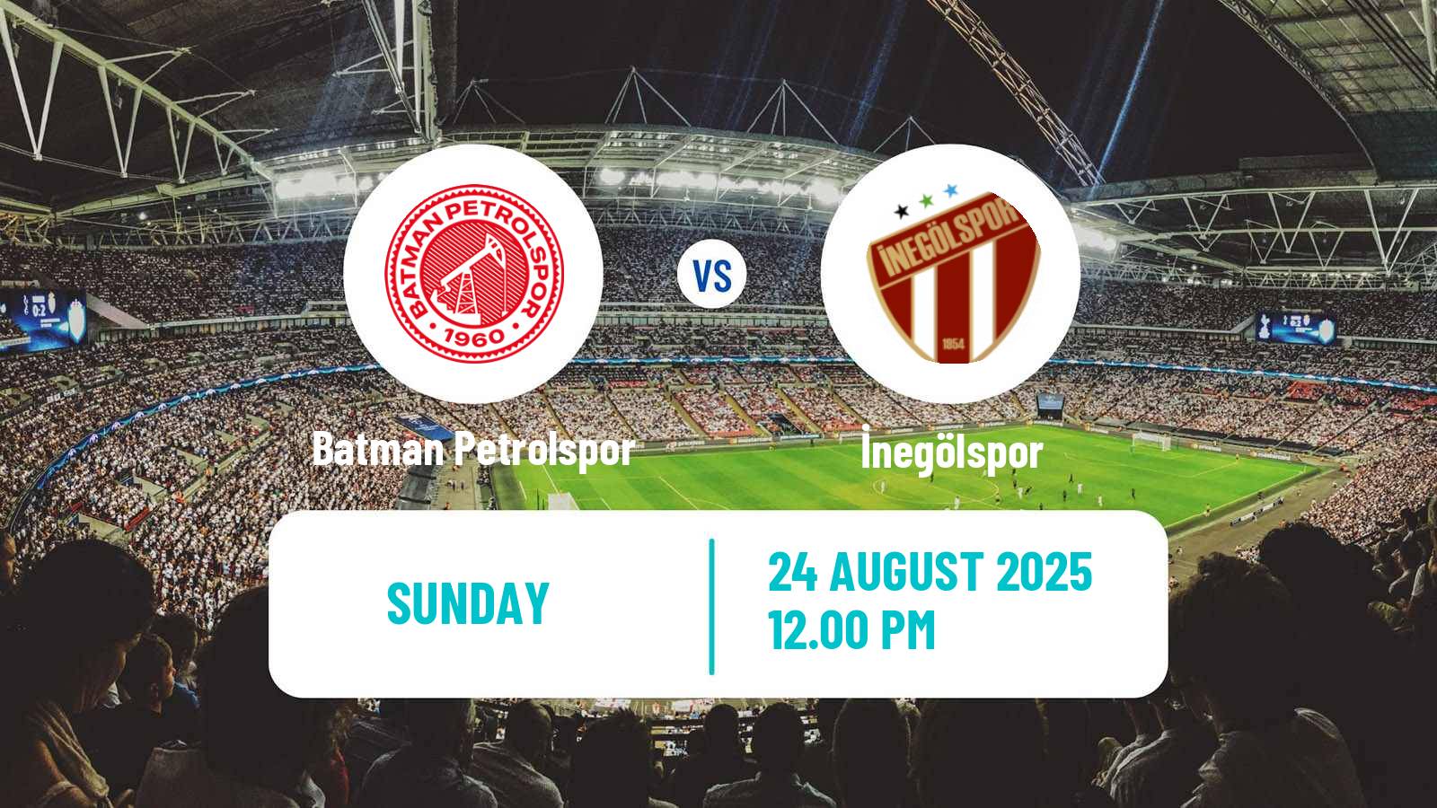 Football Turkish Second League White Group Batman Petrolspor - İnegölspor