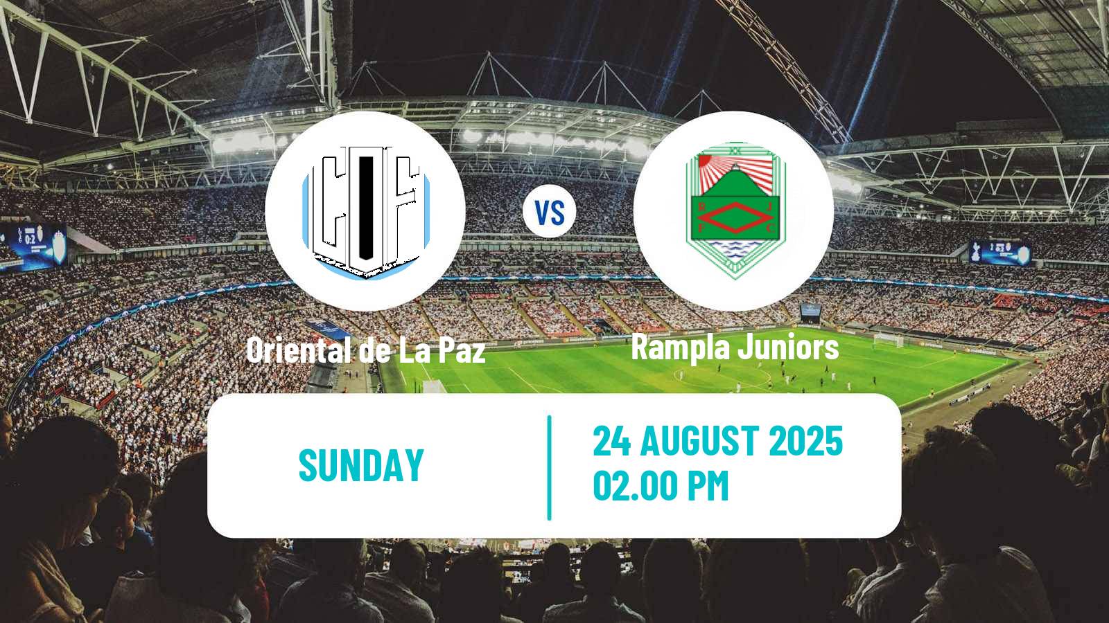 Football Uruguayan Segunda Division Oriental de La Paz - Rampla Juniors