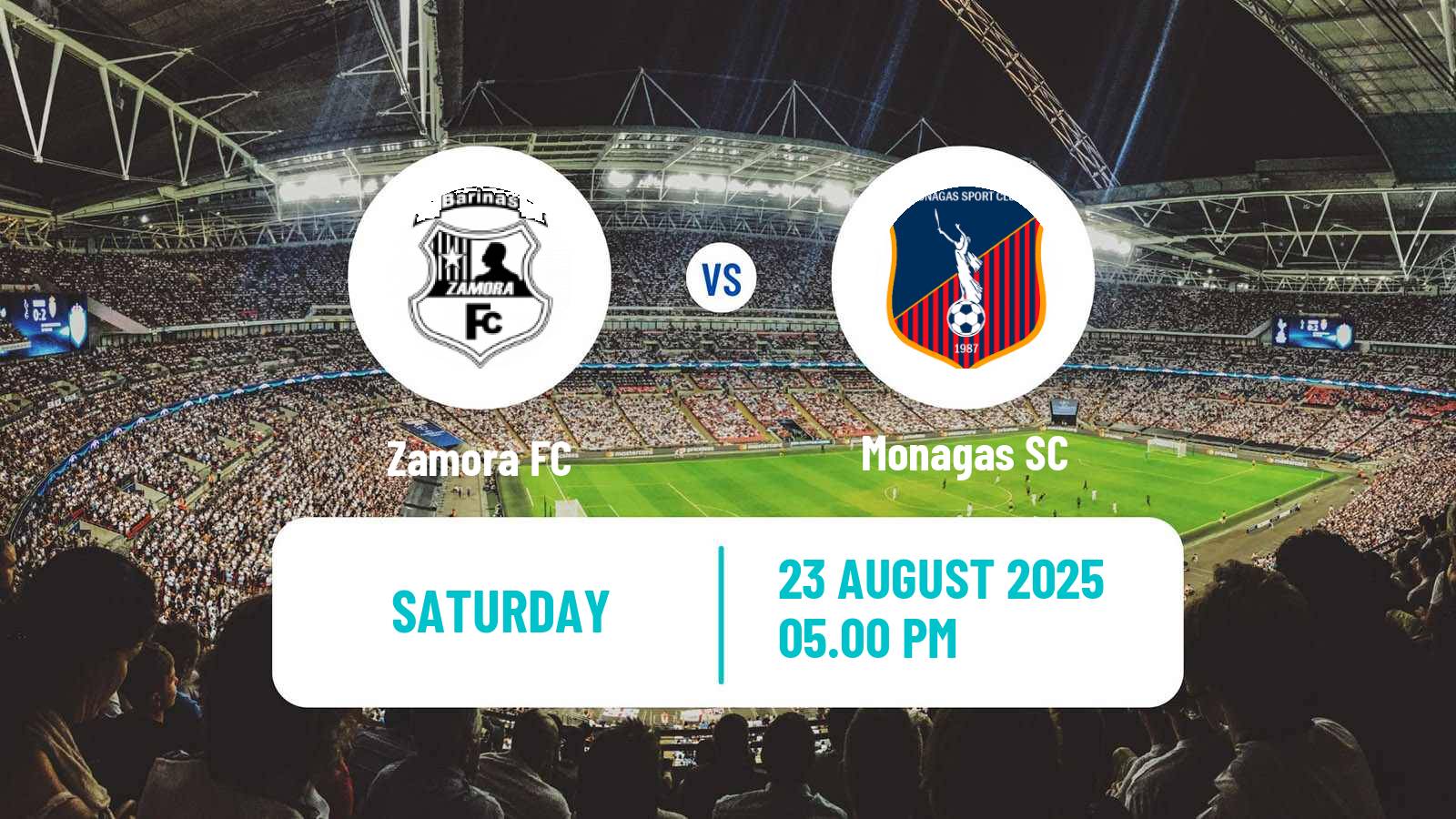 Football Venezuelan Primera Division Zamora - Monagas