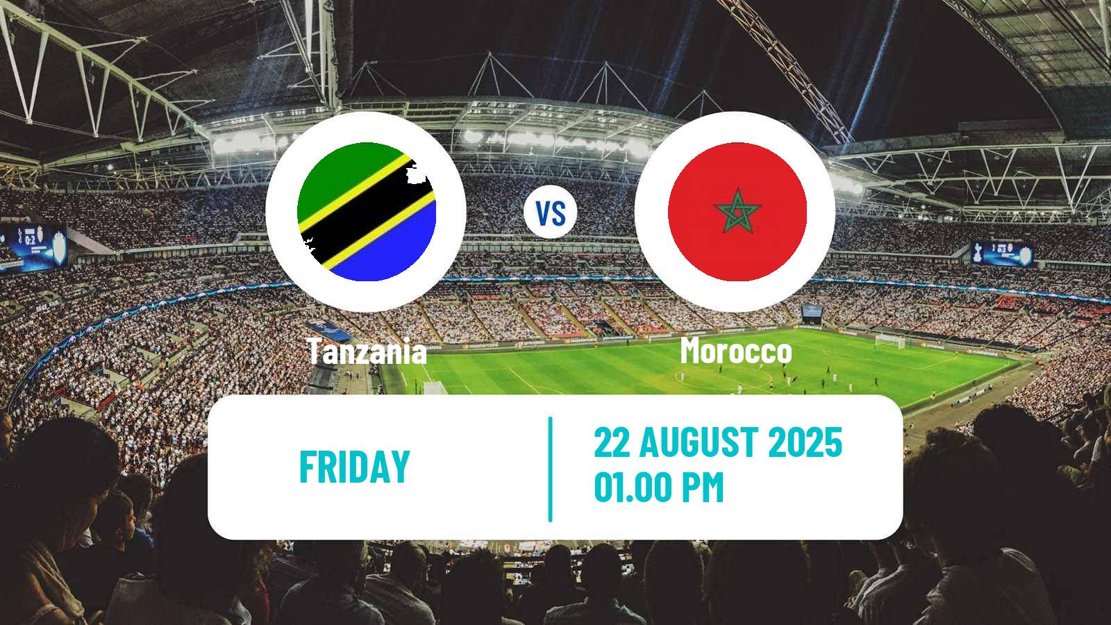 Football African Nations Championship Tanzania - Morocco