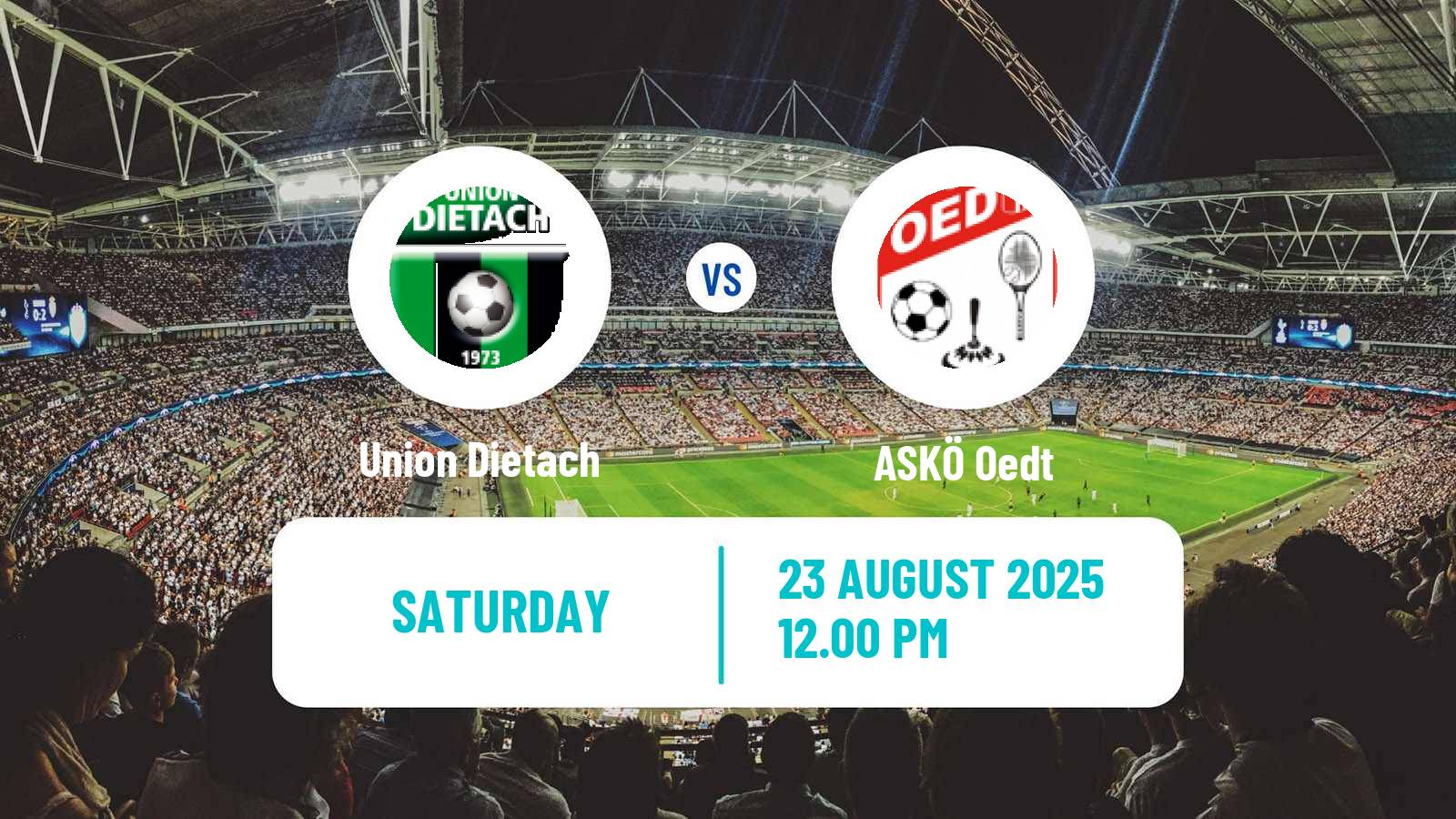 Football Austrian Regionalliga Central Union Dietach - ASKÖ Oedt