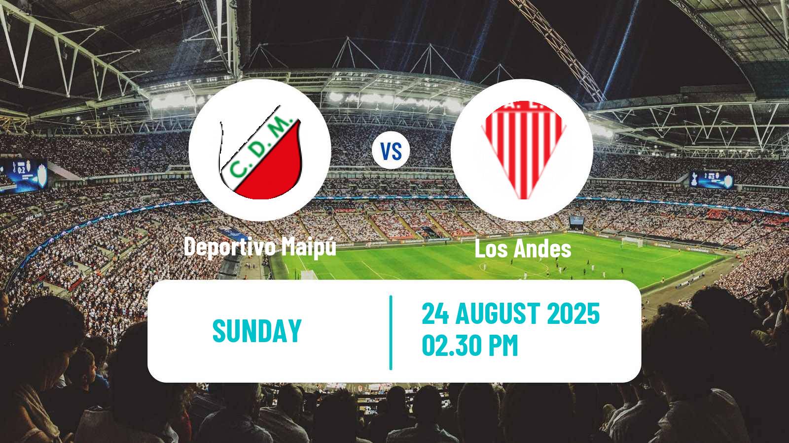 Football Argentinian Primera Nacional Deportivo Maipú - Los Andes