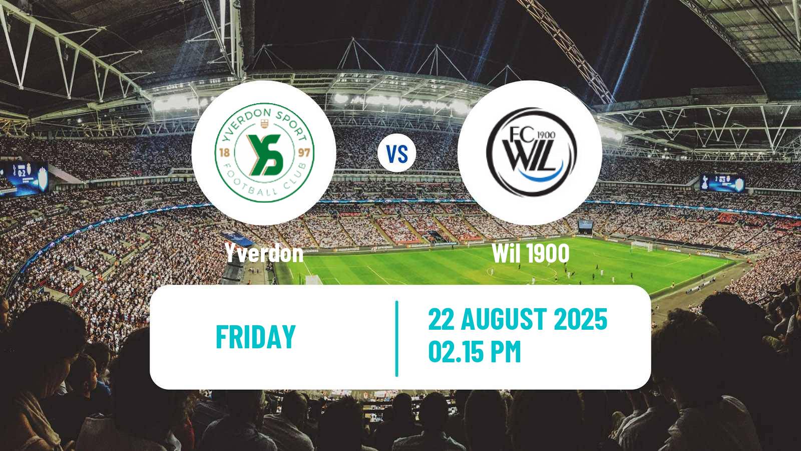 Football Swiss Challenge League Yverdon - Wil 1900