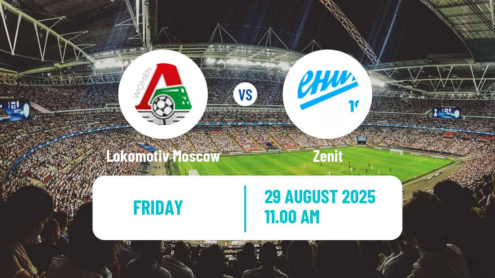 Football Russian Cup Women Lokomotiv Moscow - Zenit
