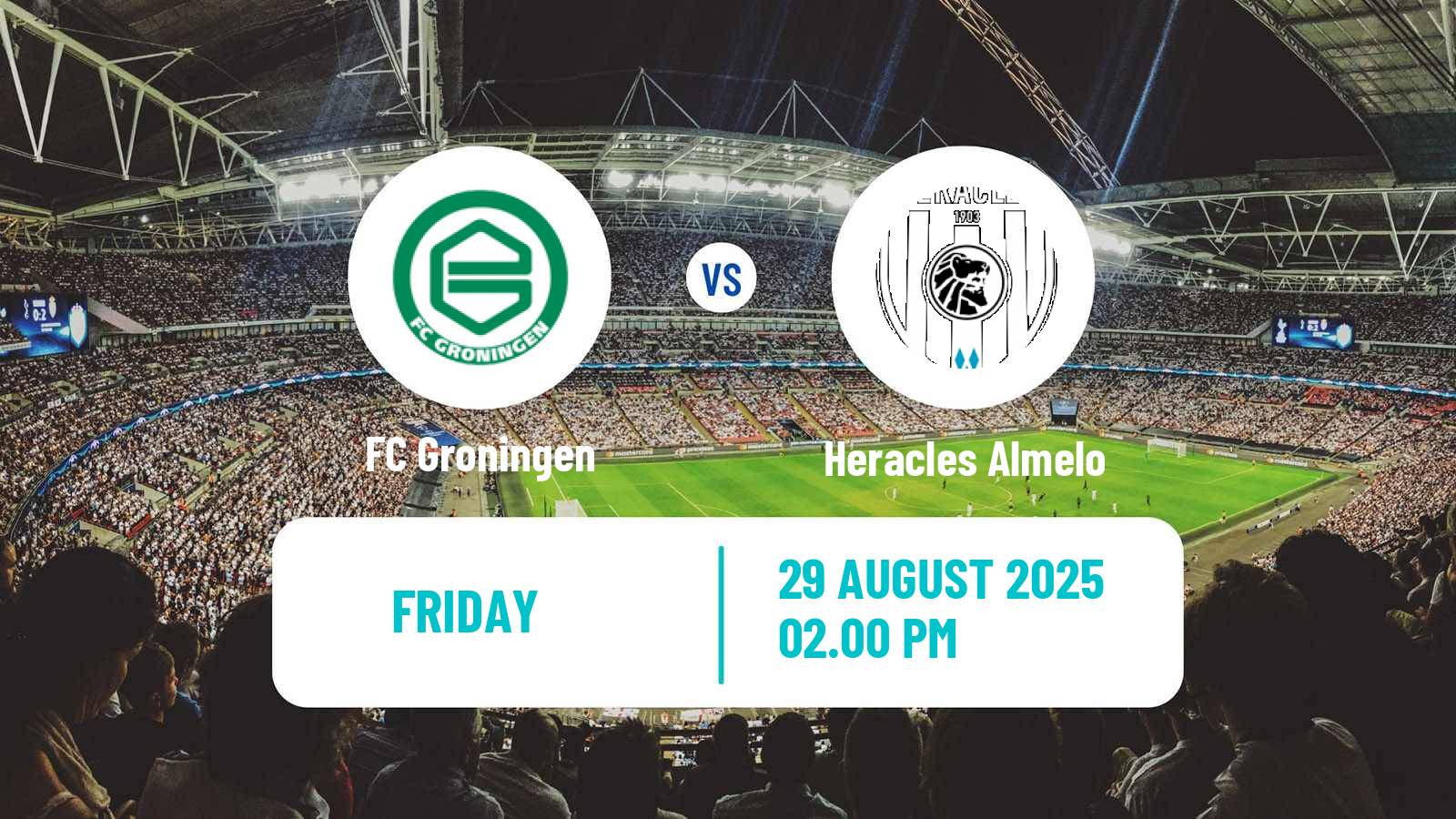Football Dutch Eredivisie Groningen - Heracles Almelo