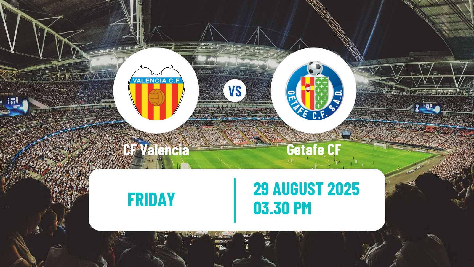 Football Spanish LaLiga Valencia - Getafe