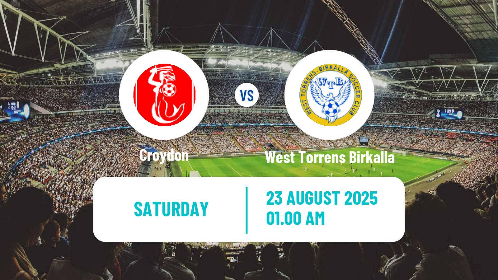 Football Australian NPL South Australian Croydon - West Torrens Birkalla