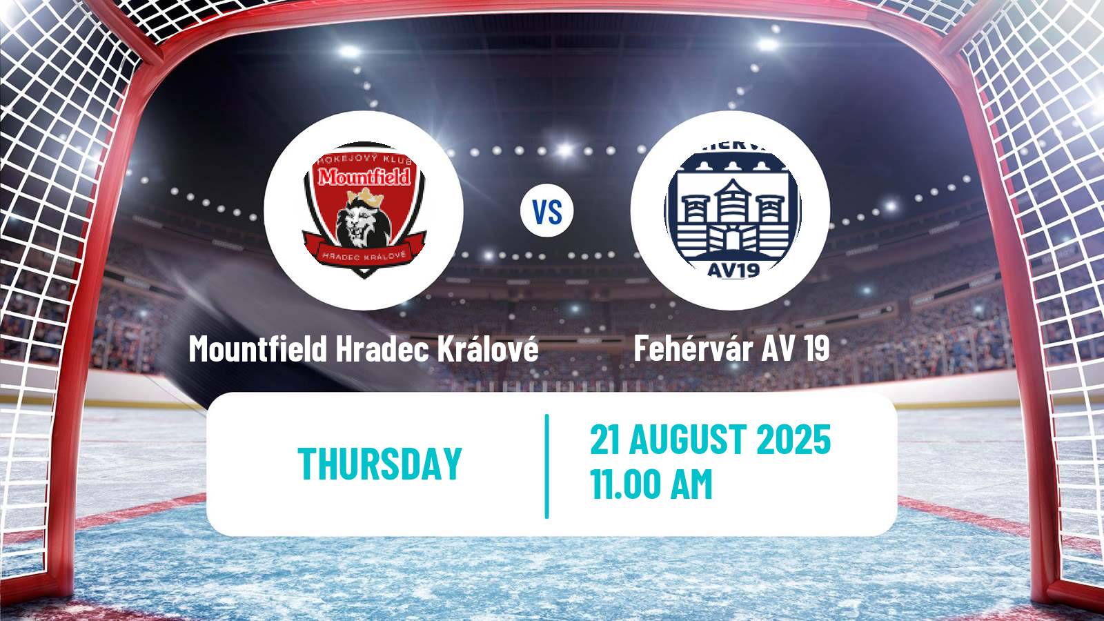 Hockey Club Friendly Ice Hockey Mountfield Hradec Králové - Fehérvár AV 19