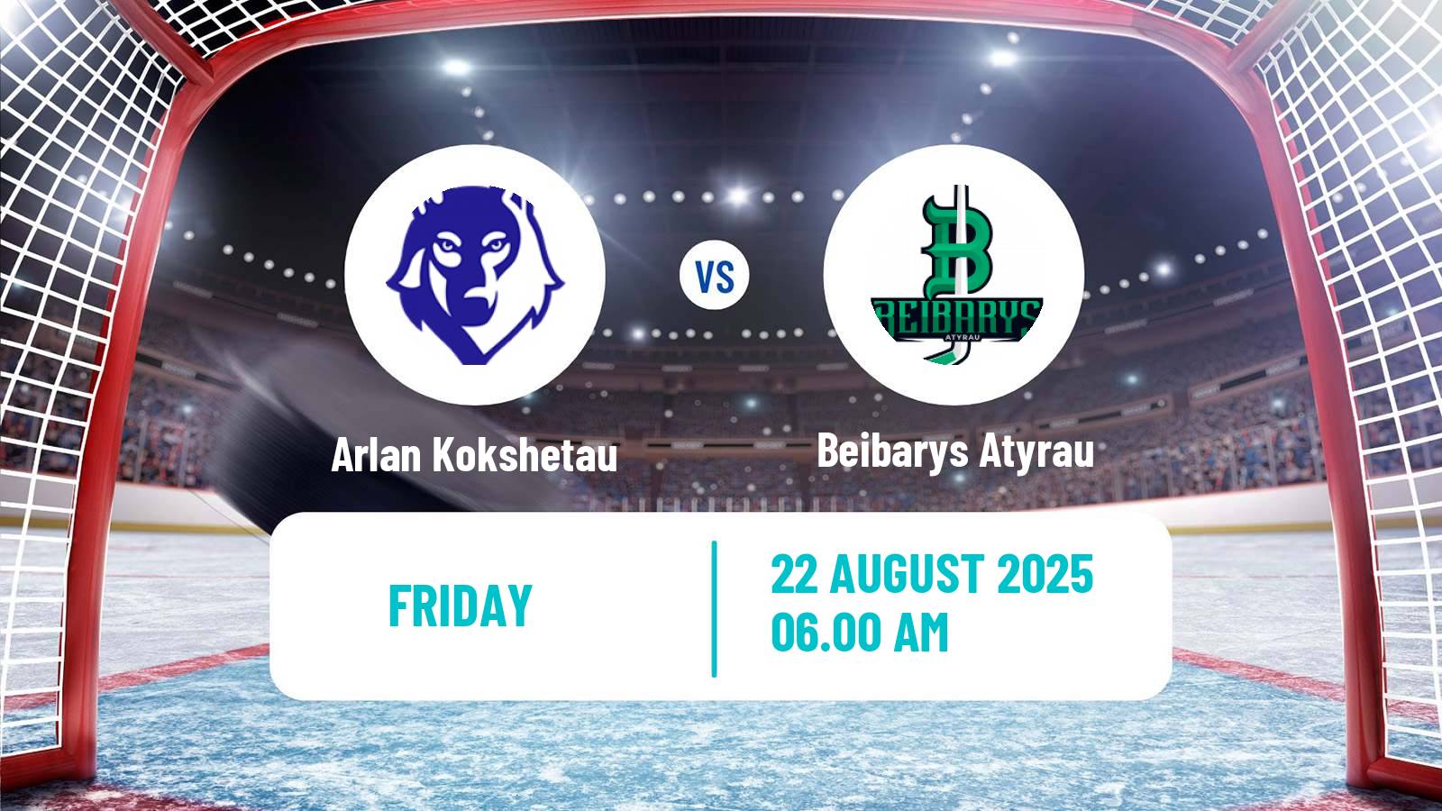 Hockey Kazakh Ice Hockey Cup Arlan Kokshetau - Beibarys Atyrau