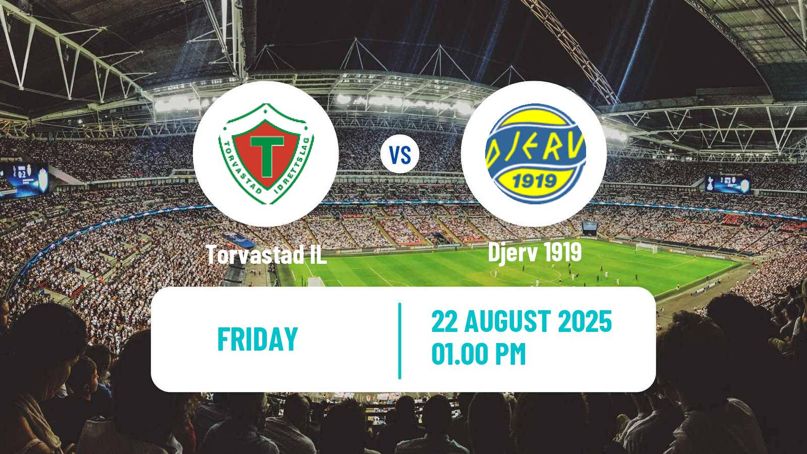 Football Norwegian Division 3 - Group 5 Torvastad - Djerv 1919
