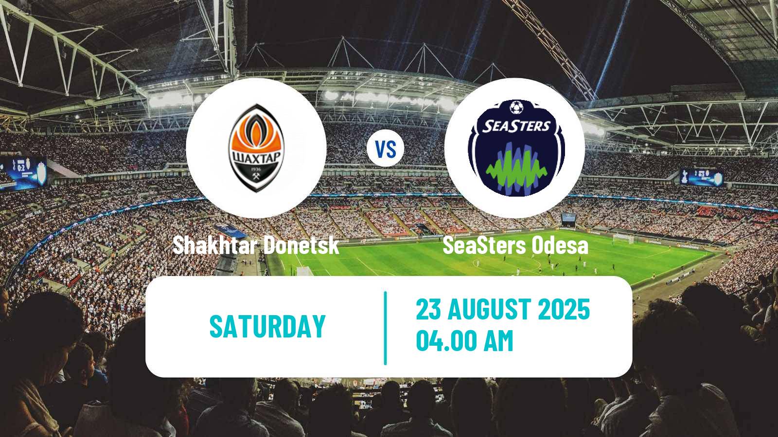 Football Ukranian Championship Women Shakhtar Donetsk - SeaSters Odesa