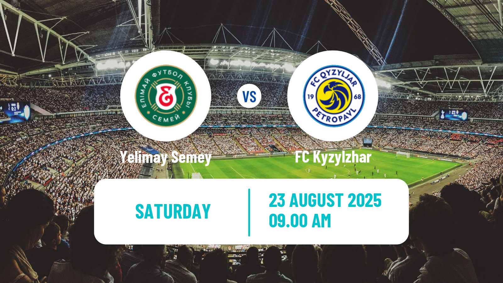 Football Kazakh Premier League Yelimay Semey - Kyzylzhar